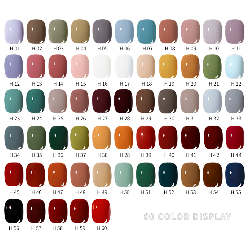 JTING Latest design uv led gel nail polish 60 colors set with nail box private label free design professional nail vendor supply