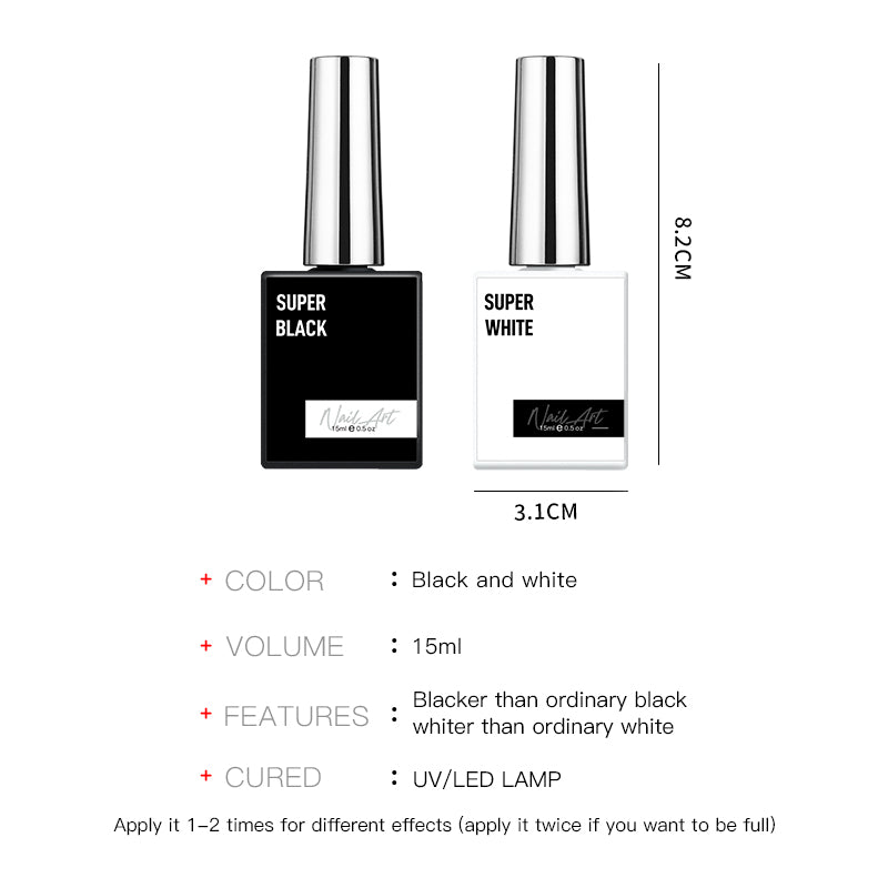JTING nails gel suppliers new design hot popular super black white solid gel polish uv gel nail regular OEM private label