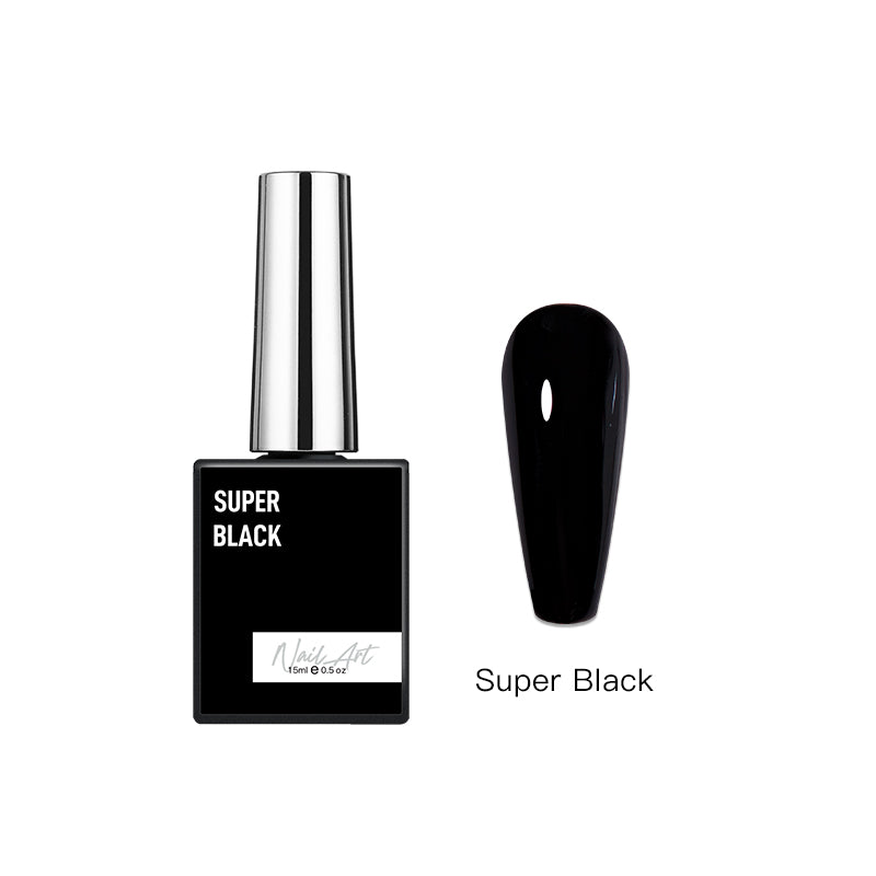 JTING nails gel suppliers new design hot popular super black white solid gel polish uv gel nail regular OEM private label