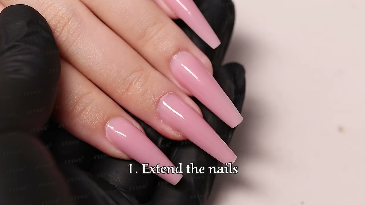 JTING 6 Color Neon Jelly Gel Builder