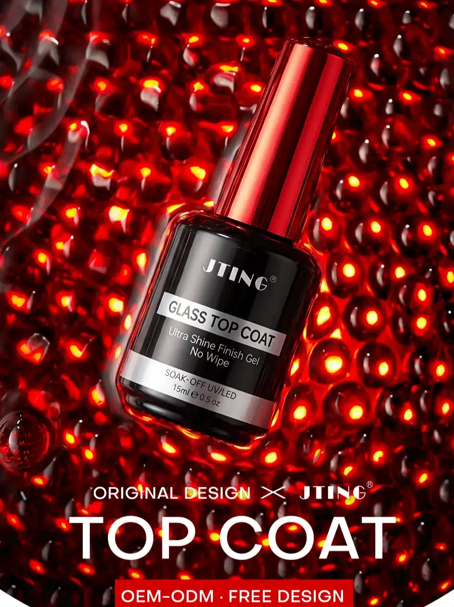 Base & Top Coat Series, HEMA-Free Long-Lasting Foundation Gel by JTING NAIL