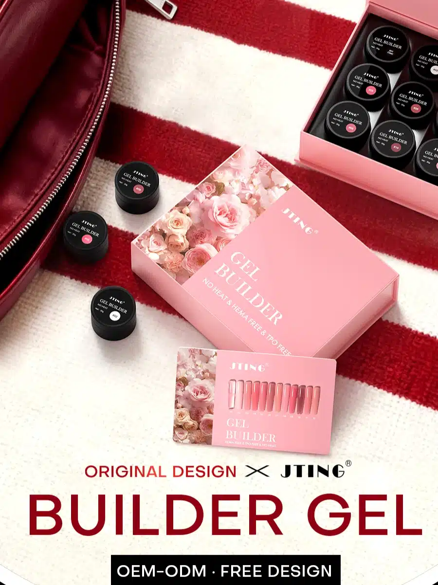 Low Heat Spike Builder Gel Series, Hard Gel for Apex Sculpting by JTING NAIL
