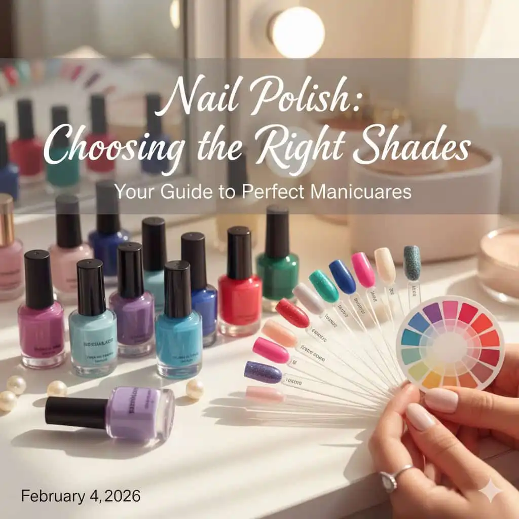 Nail polish color guide for perfect manicures.