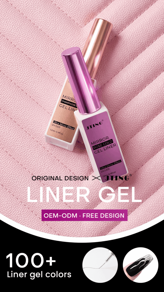JTING NAIL Precision Liner Gel for Nail Art, Fine Brush Drawing, Wholesale.