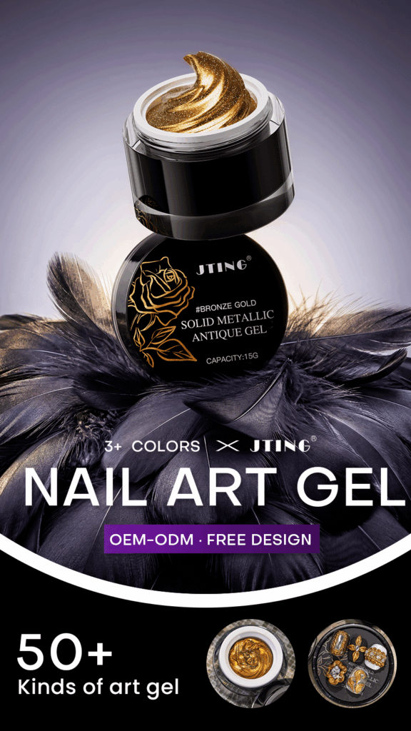 JTING NAIL Creative Nail Art Gel Collection, Professional Manicure Design Tools.