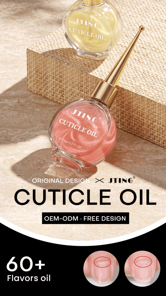 JTING NAIL Professional Nail Care Treatment, Cuticle Oil and Repair, Salon-grade.