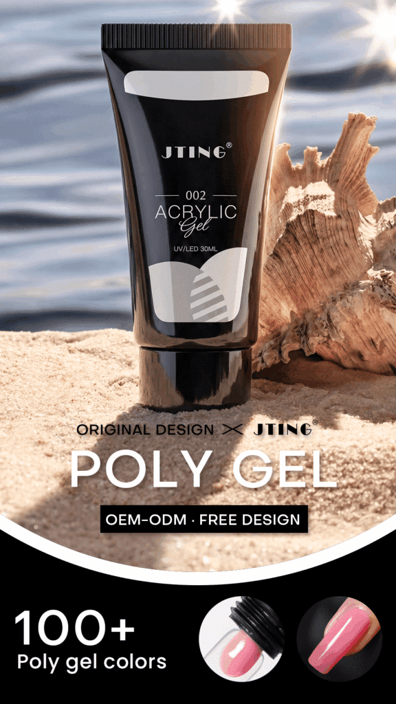JTING NAIL Poly Gel Nail Extension System, Easy Application, B2B Bulk Order.