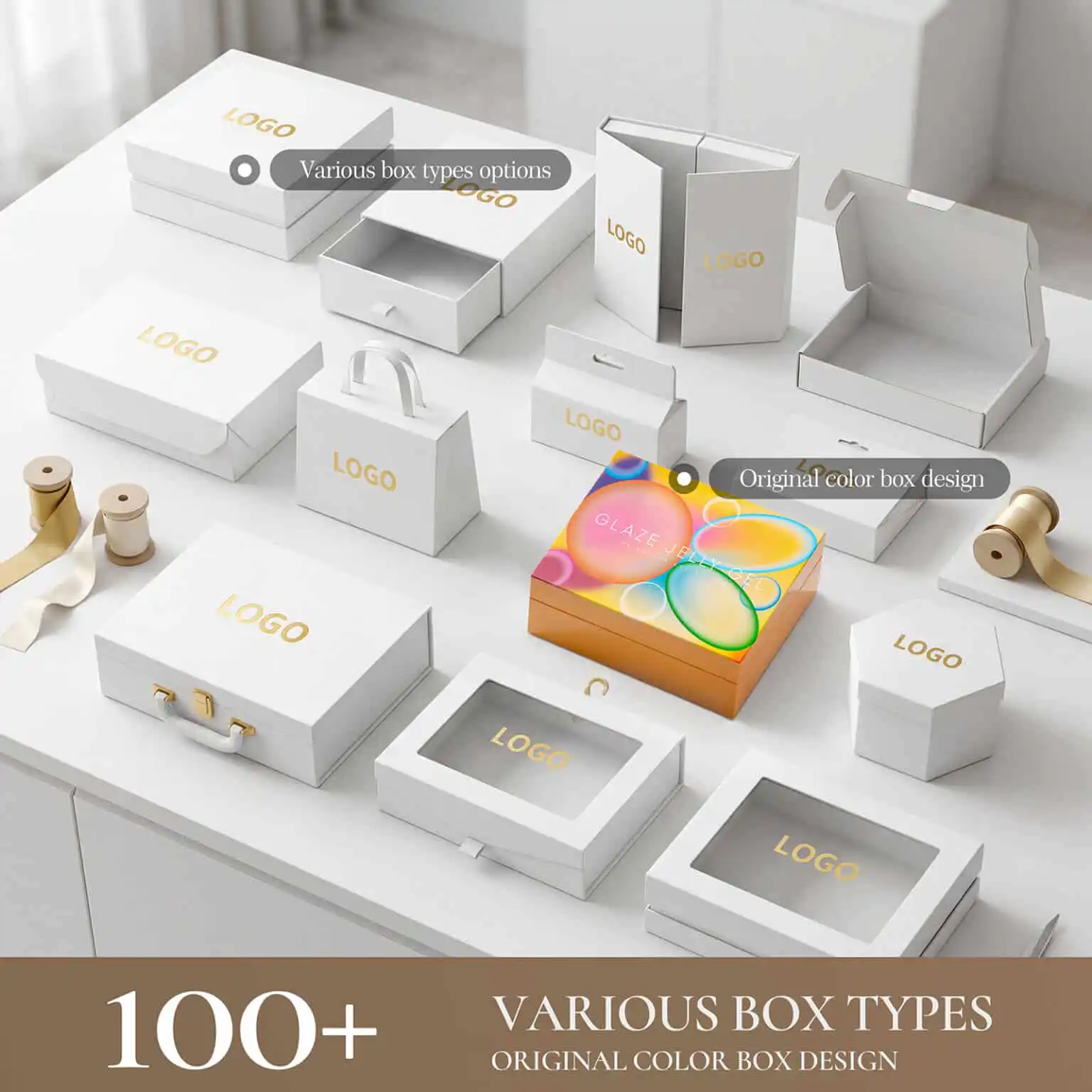 JTING NAIL Professional 100+ Various Box Types and Original Color Box Design for Private Label Gel Polish Wholesale.