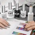 JTING chrome nail products with mirror chrome powder nails and magnetic chrome cat eye nails